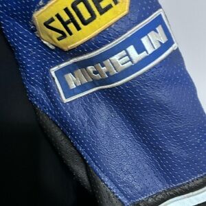 Mens Leather racing jacket sz 52